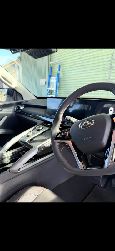 Ute dashboard after interior detail